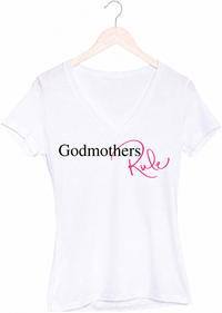 Godmothers Rule V-Neck T-Shirt