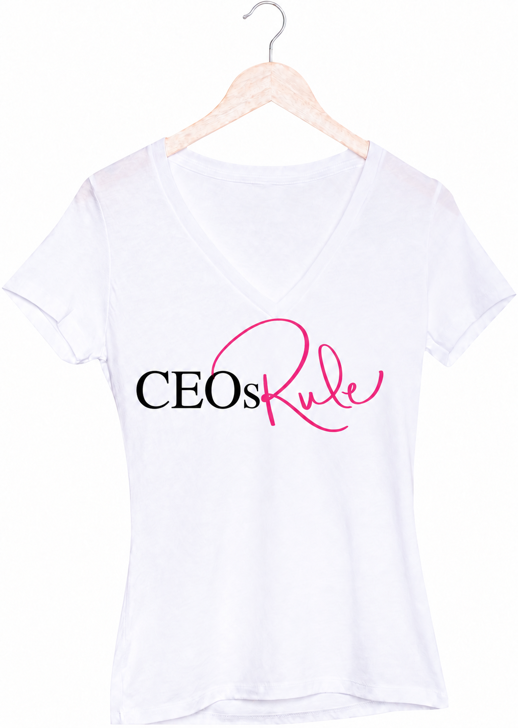 CEOs Rule V-Neck T-Shirt