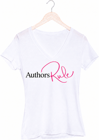 Authors Rule V-Neck T-Shirt