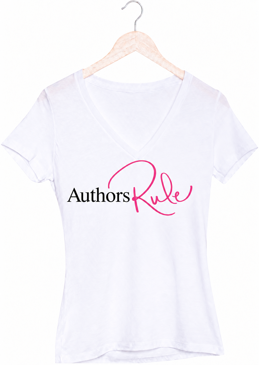 Authors Rule V-Neck T-Shirt