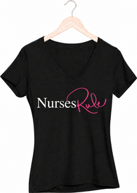 Nurses Rule V-Neck T-Shirt