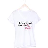 Phenomenal Women Rule V-Neck T-Shirt