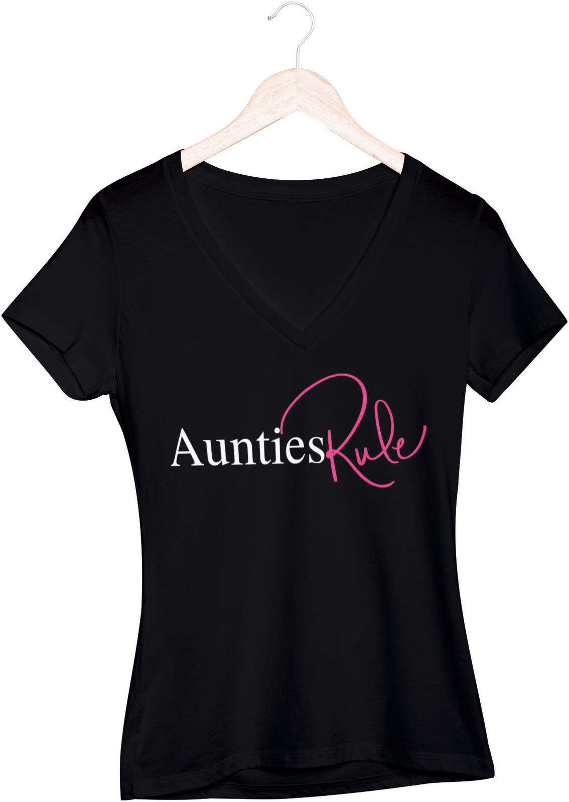 Aunties Rule V-Neck T-Shirt