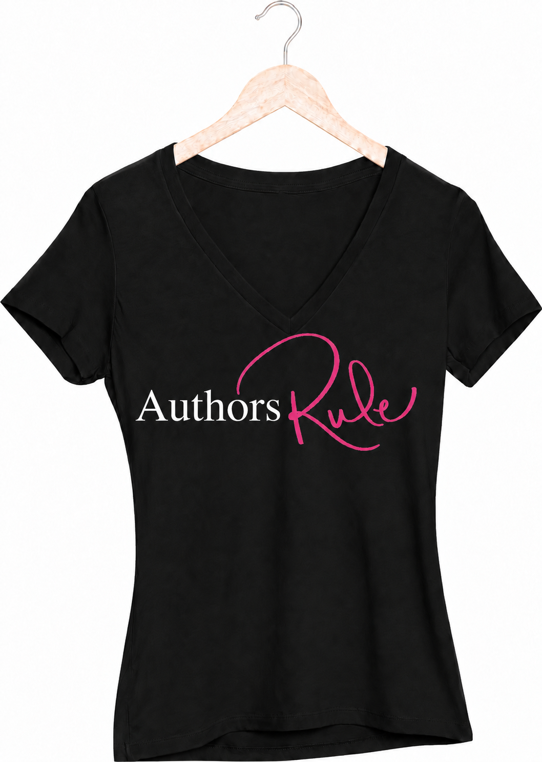 Authors Rule V-Neck T-Shirt