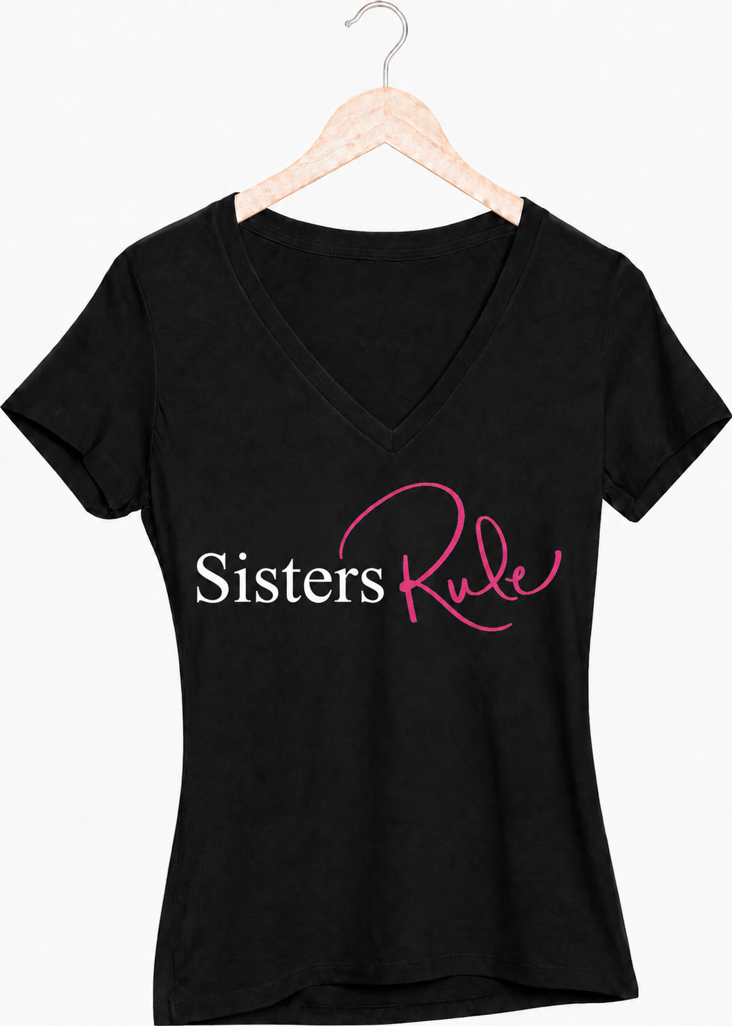 Sisters Rule V-Neck T-Shirt