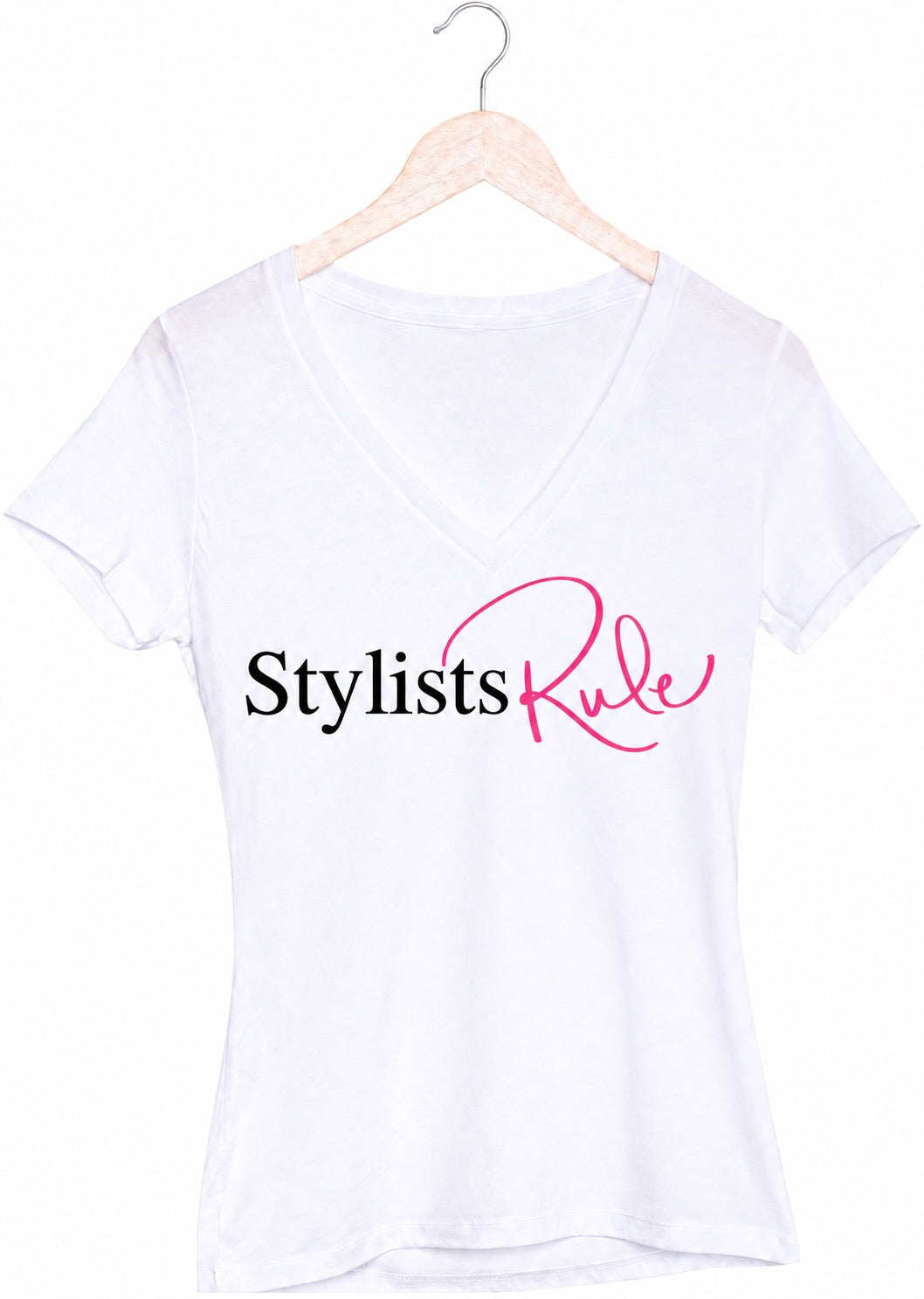Stylists Rule V-Neck T-Shirt