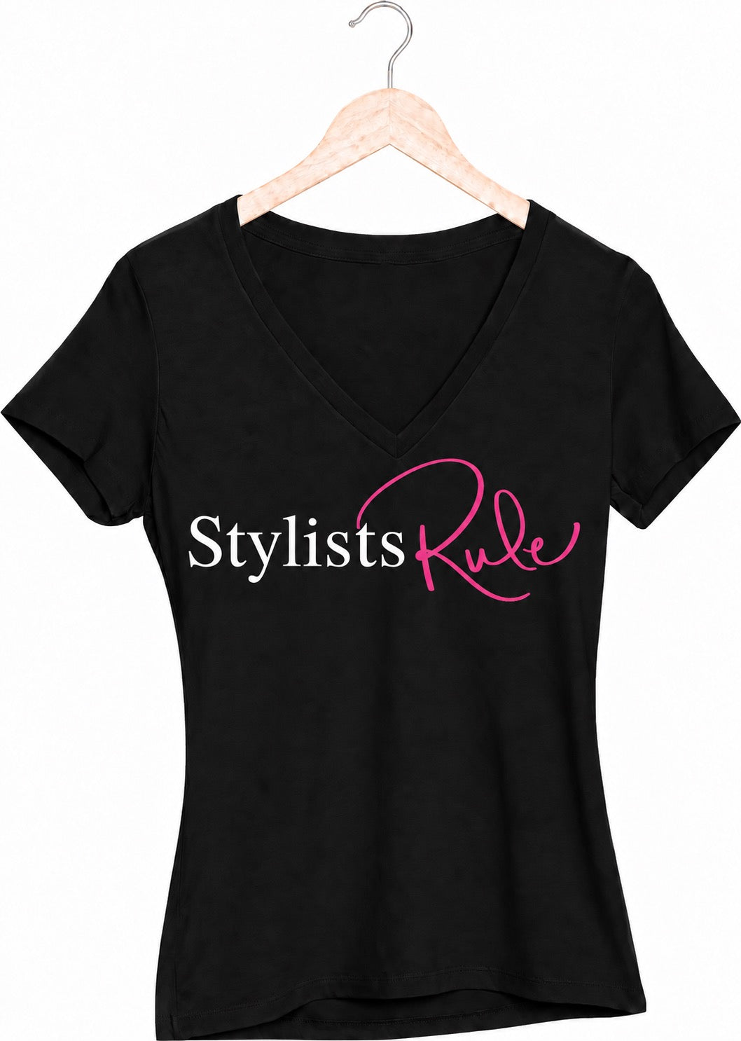 Stylists Rule V-Neck T-Shirt