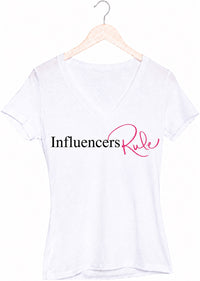 Influencers Rule V-Neck T-Shirt
