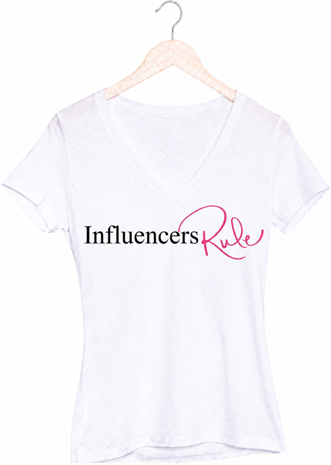 Influencers Rule V-Neck T-Shirt