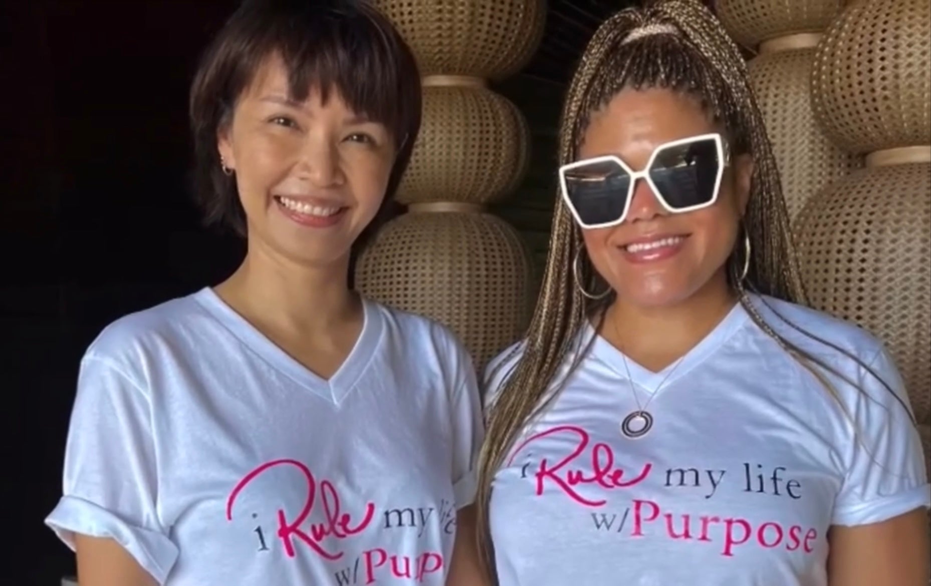 I Rule My Life w/Purpose V-Neck T-shirt