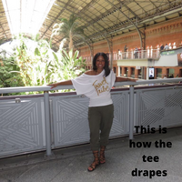 I Rule My Life Dolman Sleeve T-Shirt (Black)